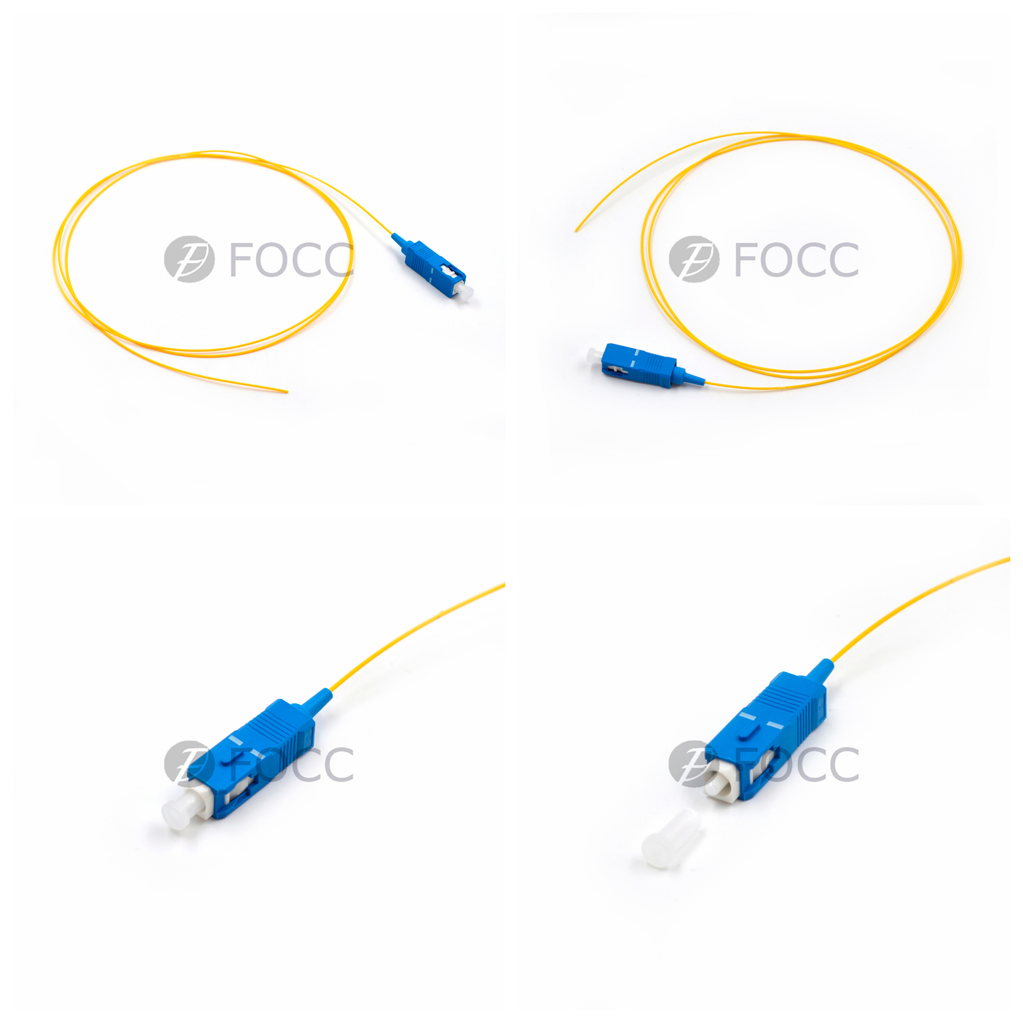 FOCC Simplex SCUPC 9125 Tek Modlu Fiber Optik Pigtail - 0.9mm PVC Jacket.jpg