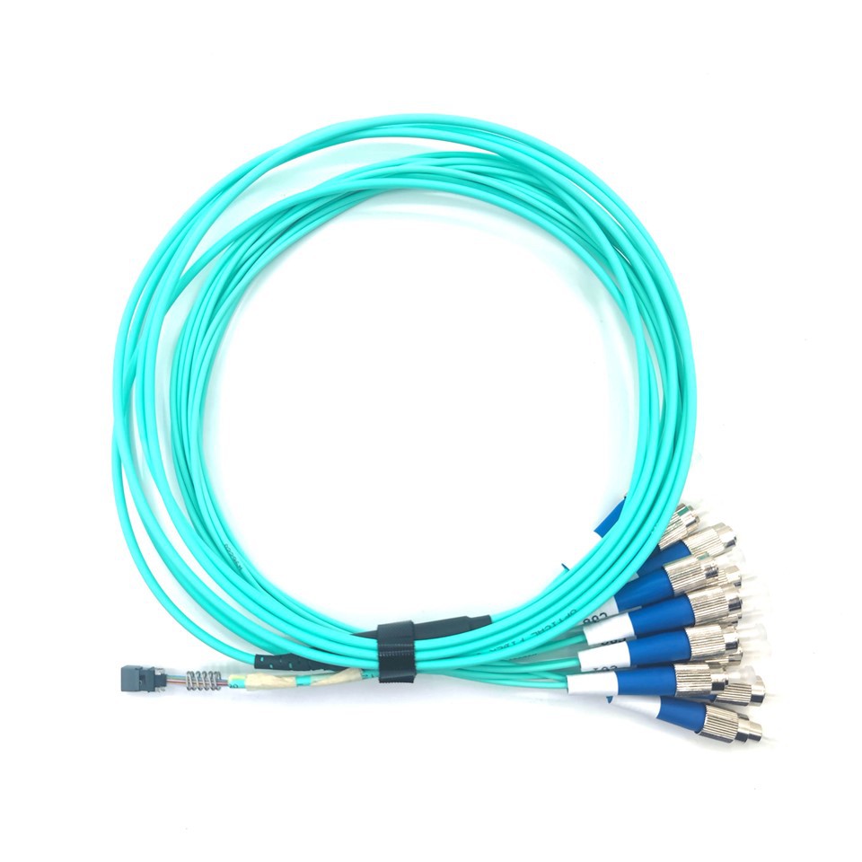 12- fiber mt-fc om3 koparma optik kablosu